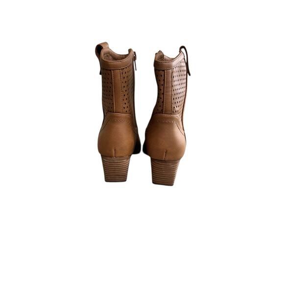 DV by Dolce Vita Kirby Ankle Boots Brown Tan Sz 5 Women's Pointy New - Picture 9 of 11